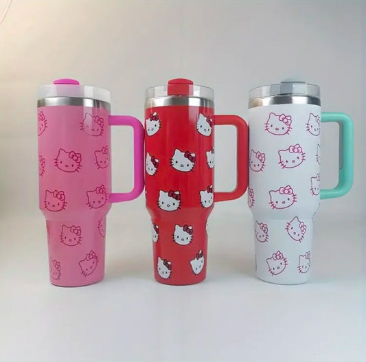 Gourde : motifs Hello kitty