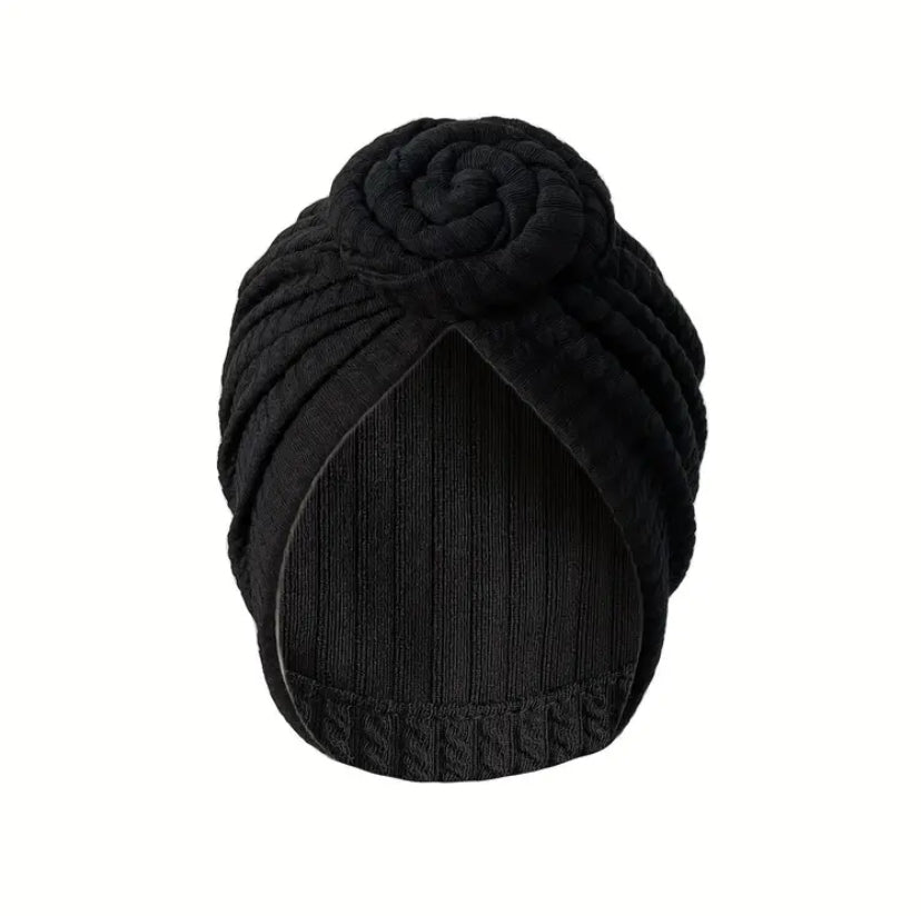 Turban à noeud torsadé pour femme